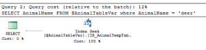 Non-Clustered Indexes For Table Variables